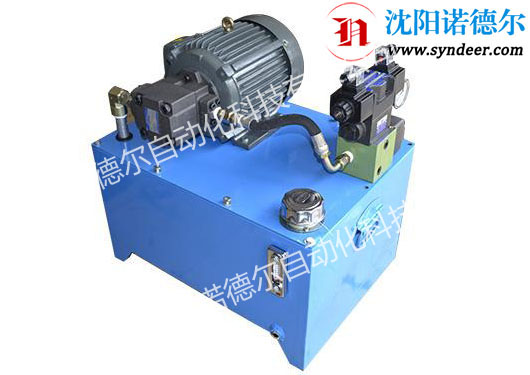 小型液压站实拍图