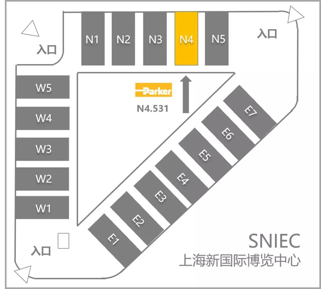 派克汉尼汾即将亮相2018 bauma CHINA