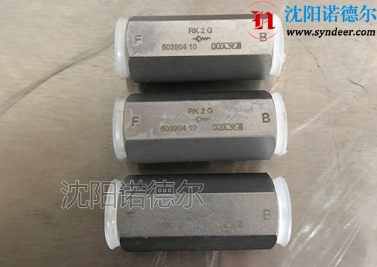 HAWE哈威单向阀RK 2 G
