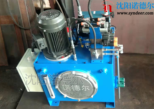 检测用固定平台液压系统